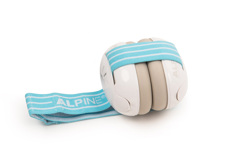 Alpine Muffy Baby chrániče sluchu pre bábätká modrý